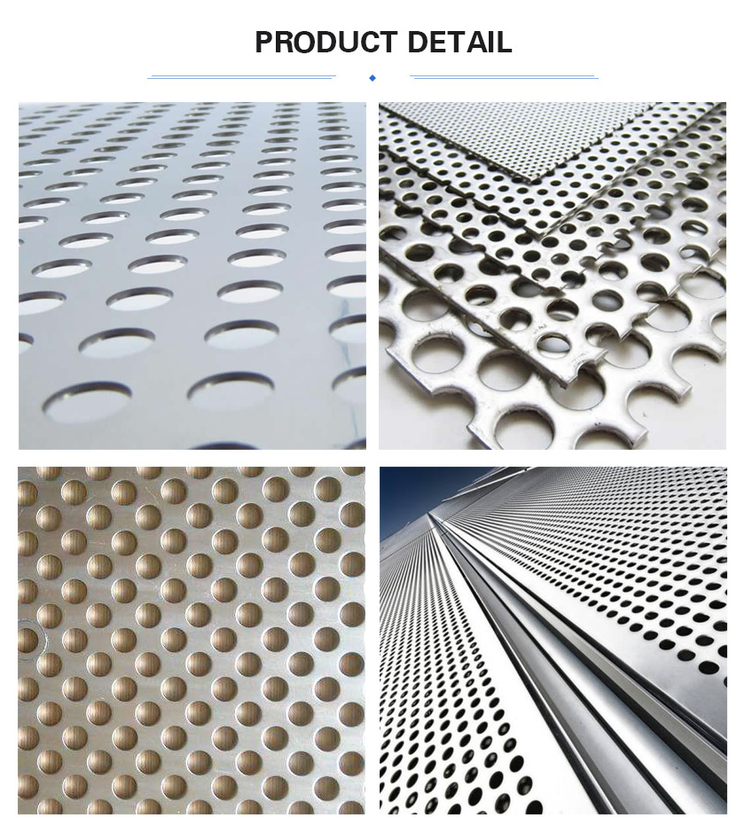 Aluminum perforated metal mesh product details